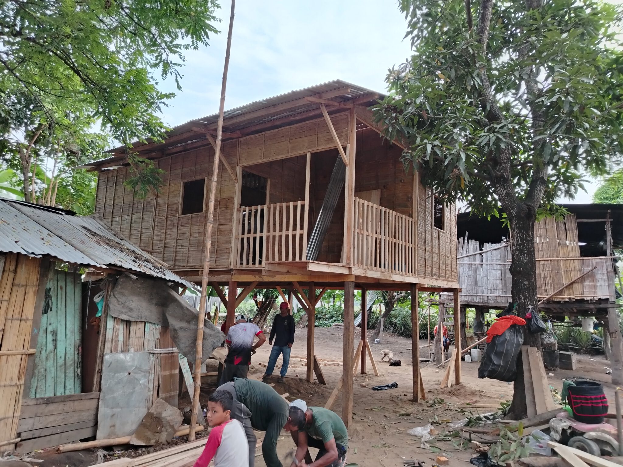 Our first house in El Laurel – A new home for the Díaz Ríos family